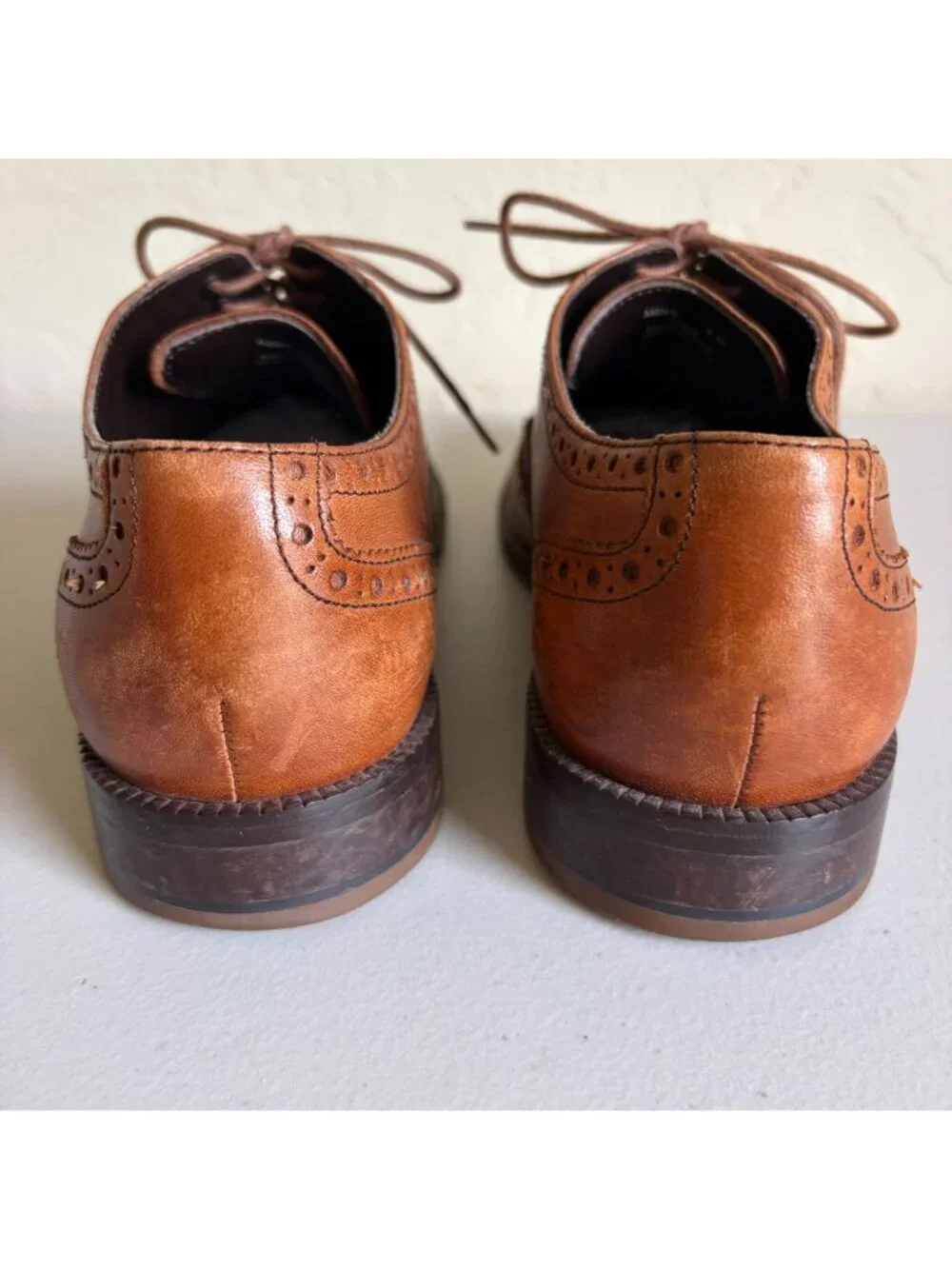 Cole Haan Williams Wingtip Oxford British Tan Men's US 8